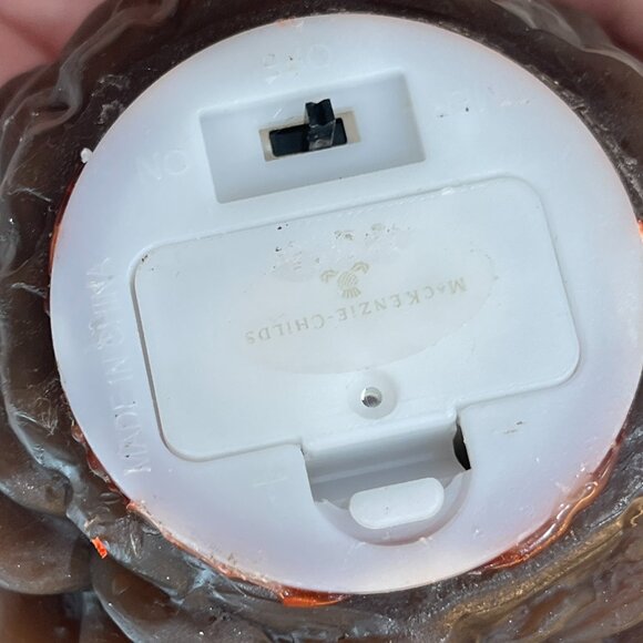 MacKenzie Childs Pinecone Flameless Candles (set of 2) - Picture 14 of 14